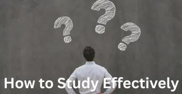 how to study effectively