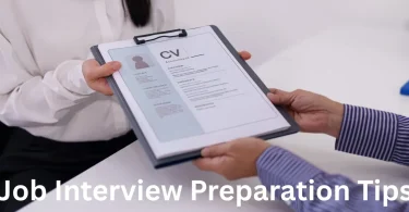 job interview preparation tips
