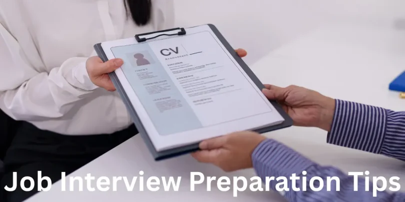 job interview preparation tips