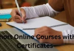 short online courses with certificates