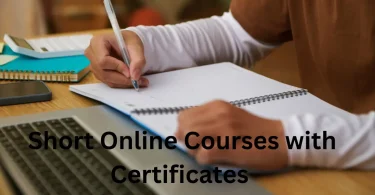 short online courses with certificates