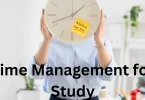 time management for study
