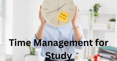 time management for study