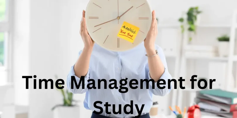 time management for study