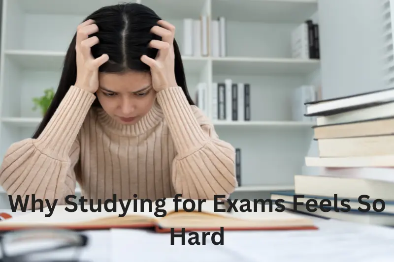 why studying for exams feels so hard